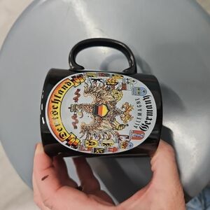 Vtg Deutschland Allemagne Germann Coffee Mug Cup (A-37)